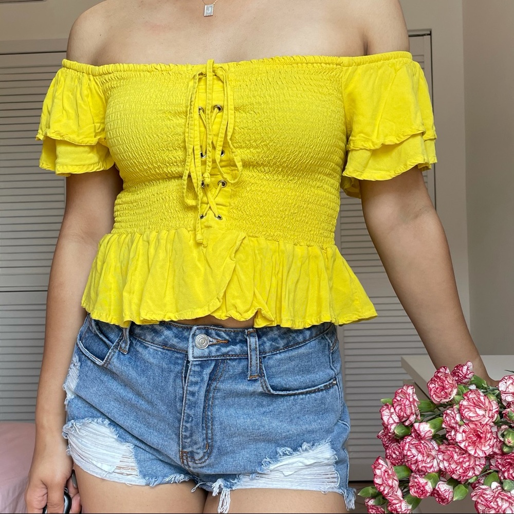 Off shoulder top